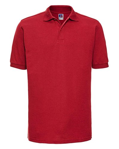 Polo super resistente fino alla 4XL Bright Red
