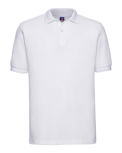 Polo super resistente misure extra large 5XL e 6XL Bianco