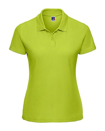 Classica Polo Donna in poly/cotone Lime