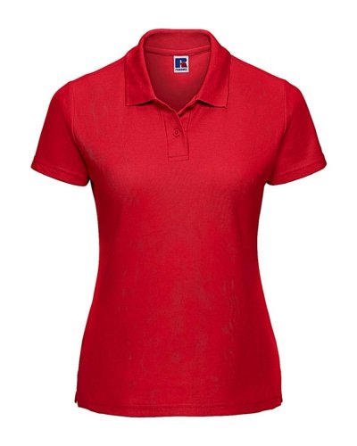 Classica Polo Donna in poly/cotone Bright Red