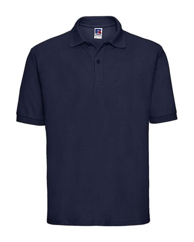 Polo tessuto misto French Navy