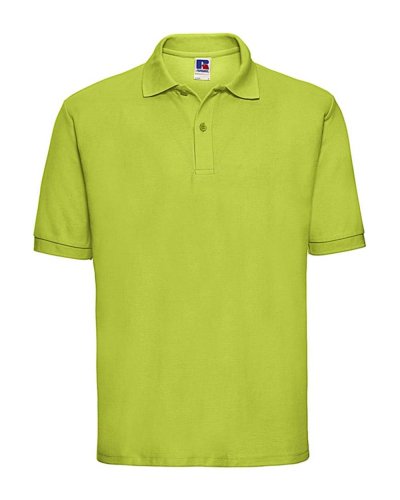 Polo tessuto misto Lime