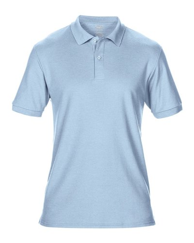 Polo DryBlend doppio piquè Light Blue