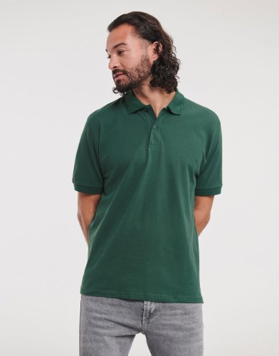 Polo Uomo  in Piqué 100% Cotone Pettinato Regular, Manica Corta