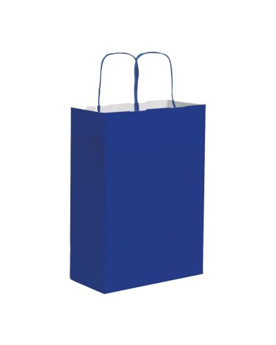SHOPPER DI CARTA 90 gr Blu