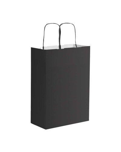 SHOPPER DI CARTA 90 gr Nero