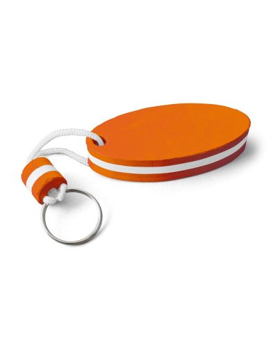 Portachiavi Galleggiante Bianco / Arancio