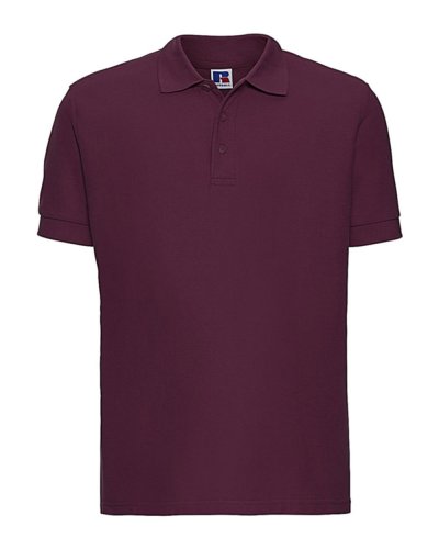 Polo Ultimate in cotone uomo Burgundy