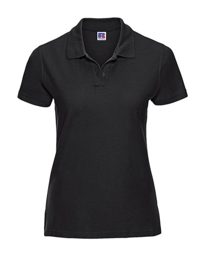 Polo Ultimate in cotone donna Nero