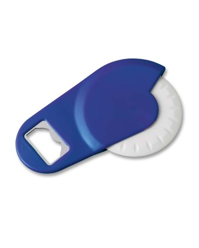 Rotella tagliapizza con apribottiglie Yummy Blu Navy