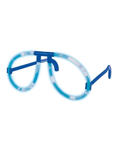 Occhiali Luminescenti Blu Navy