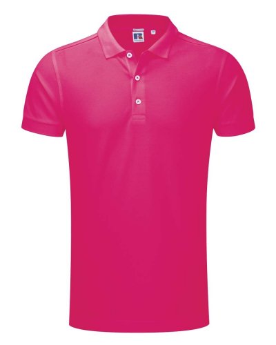Stretch Polo da uomo Fuchsia