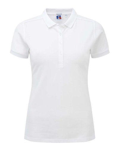 Stretch Polo da donna Bianco