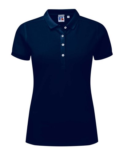Stretch Polo da donna French Navy