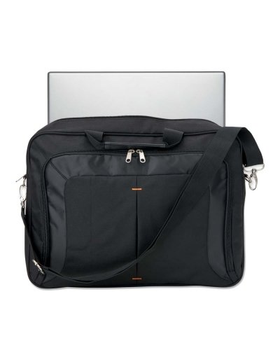 Bolsa para laptop con bolsillo frontal Nero
