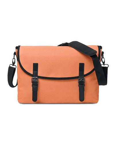 Bolsa para documentos con compartimento para laptop Arancio