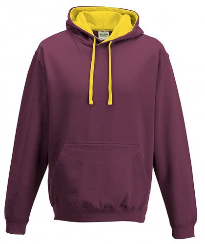Varsity Hoodie Burgundy/Gold