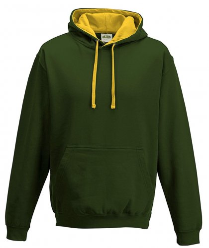Varsity Hoodie Forest Green/Gold