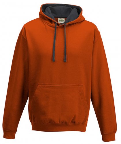 Varsity Hoodie Fire Red/Jet Black