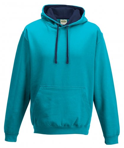 Varsity Hoodie Hawaiian Blue / Navy