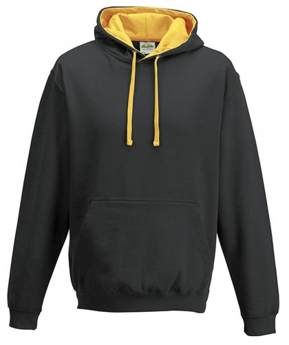 Varsity Hoodie Jet Black/Gold