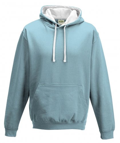 Varsity Hoodie Sky Blue/Artic White