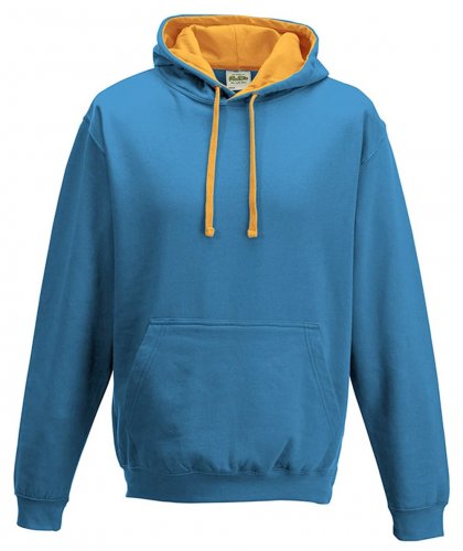 Varsity Hoodie Sapphire / Orange