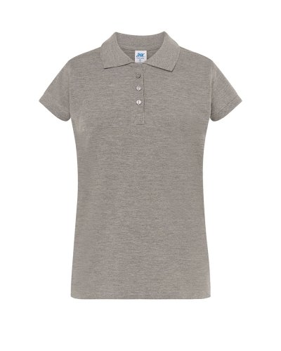 Polo regular lady Grey Melange