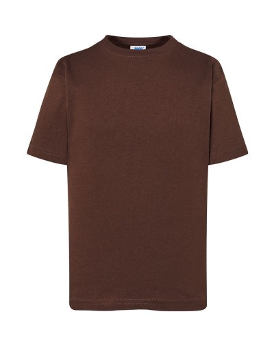 T-SHIRT BAMBINO MANICA CORTA REGULAR Chocolate