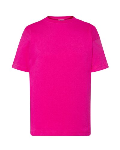 T-SHIRT BAMBINO MANICA CORTA REGULAR Fucsia