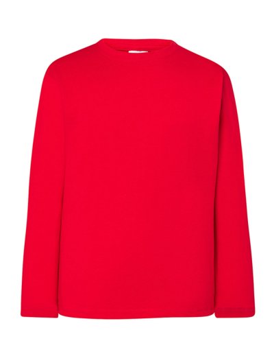 T-shirt bambino Kid manica lunga Red
