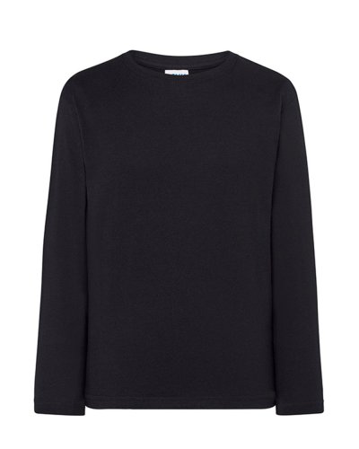 T-shirt bambino Kid manica lunga Black