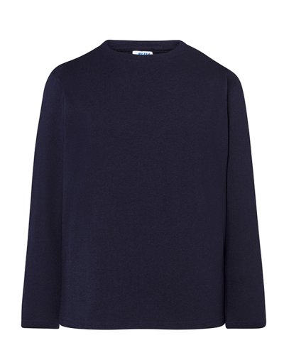 T-shirt bambino Kid manica lunga Navy