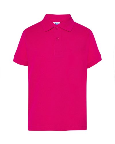 Polo bambino unisex Fucsia