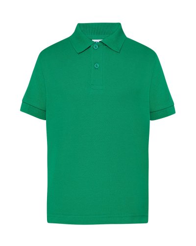 Polo bambino unisex Kelly Green