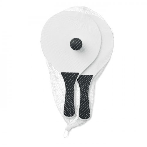 Set racchettoni con pallina Arancio