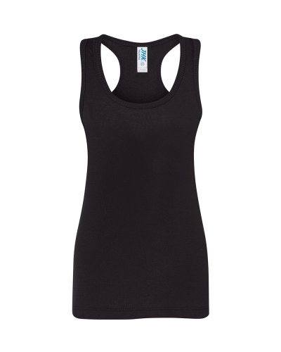Canotta bimba spalline incrociate Black
