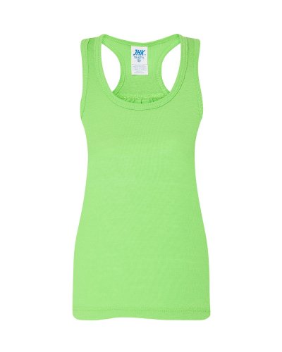 Canotta bimba spalline incrociate Lime