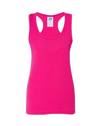 Canotta bimba spalline incrociate Fucsia
