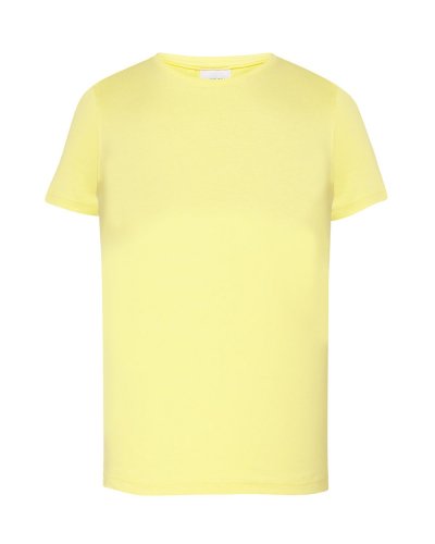 T-shirt bambina manica corta Light Yellow