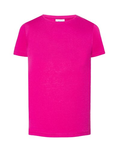 T-shirt bambina manica corta Fucsia