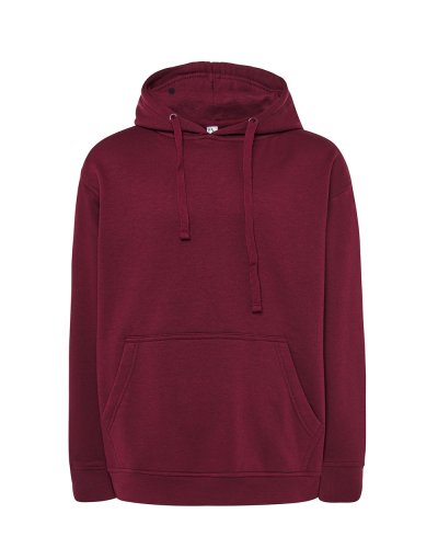 Felpa jhk kangaroo Burgundy