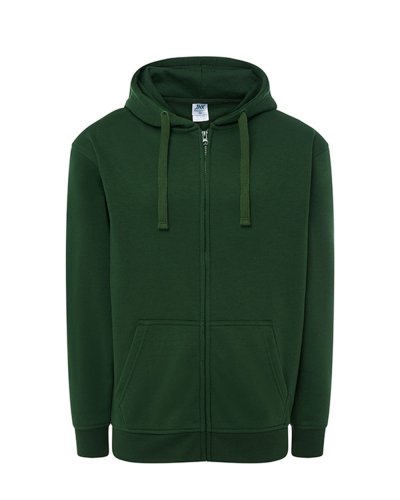 Felpa Hooded Unisex jhk Bottle Green