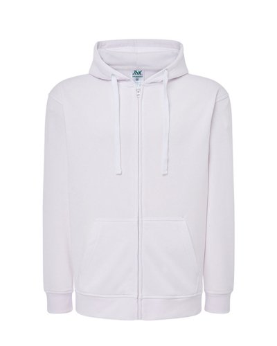 Felpa Hooded Unisex jhk White