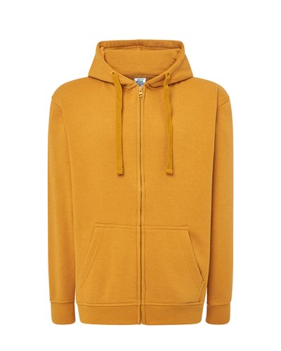 Felpa Hooded Unisex jhk Mustard