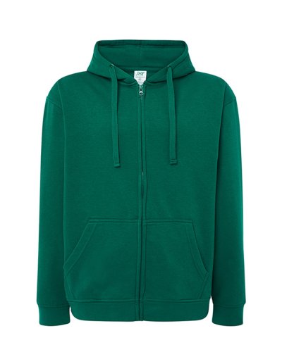 Felpa Hooded Unisex jhk Kelly Green
