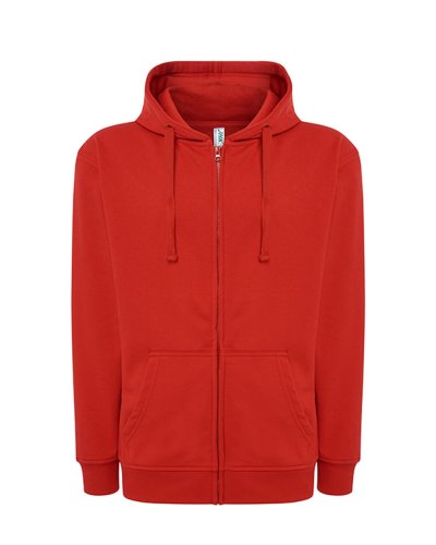 Felpa Hooded Unisex jhk Red