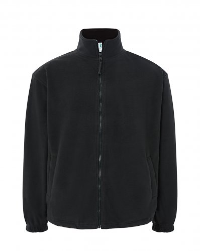 Pile con zip intera e tasche Forest Green