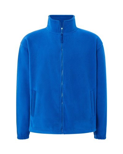 Pile con zip intera e tasche Royal Blue