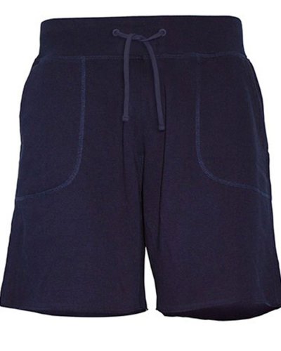 Short felpati con elastico in vita e tasche jhk Navy